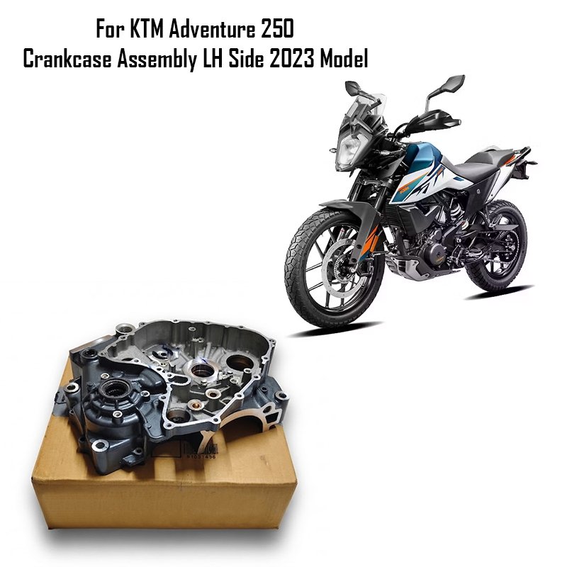 For KTM Adventure 250 Crankcase Assembly LH Side 2023 Model