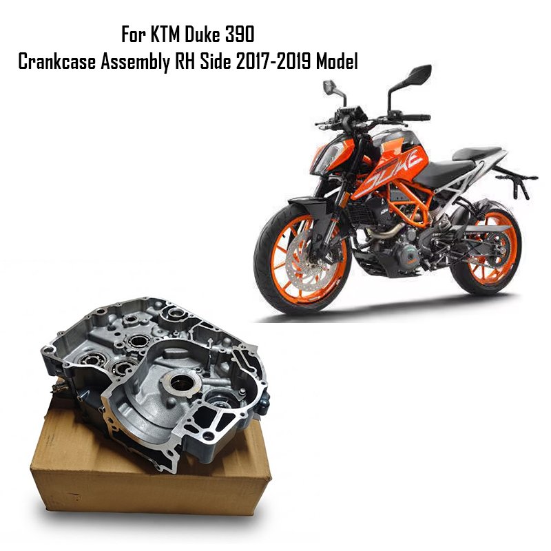 For KTM Duke 390 Crankcase Assembly RH Side 2017-2019 Model