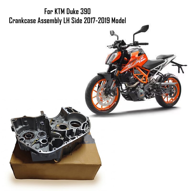 For KTM Duke 390 Crankcase Assembly LH Side 2017-2019 Model