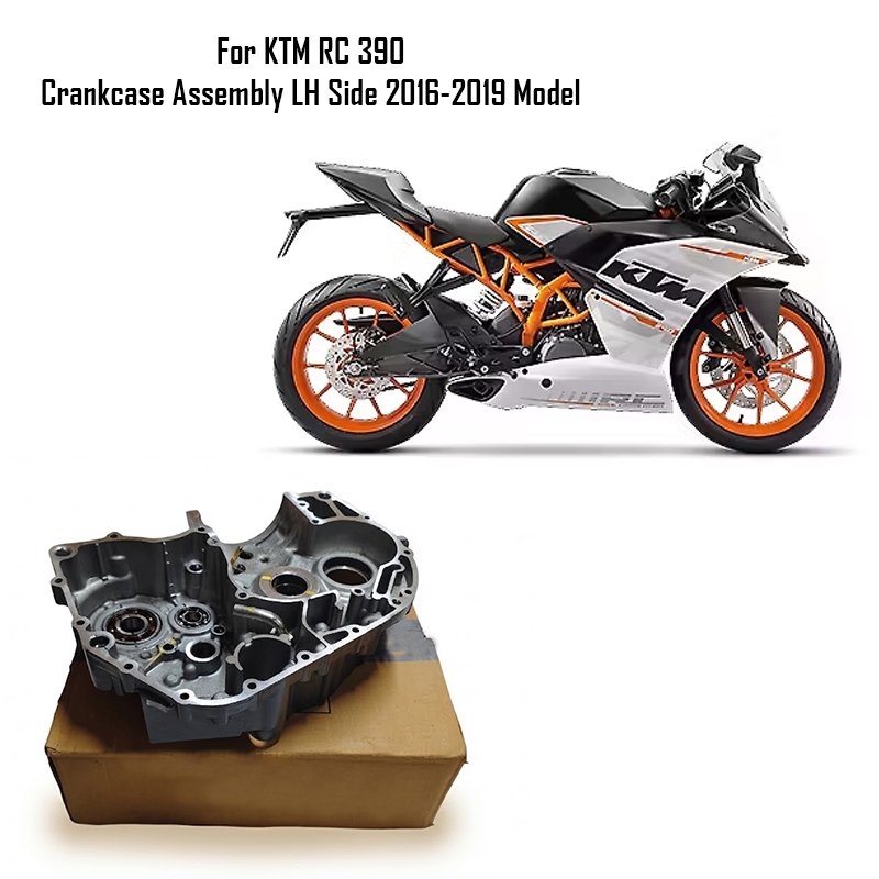 For KTM RC 390 Crankcase Assembly LH Side 2016-2019 Model
